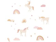 Tapety Yara Tapety dle materiálu Vliesové tapety - Dětská vliesová tapeta na zeď, duhy a jednorožci, 139581, To the Moon and Back, Esta Home Dětská vliesová tapeta na zeď, duhy a jednorožci, 139581, To the Moon and Back, Esta Home