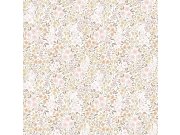 Dětská květinová vliesová tapeta na zeď, 139533, To the Moon and Back, Esta Home