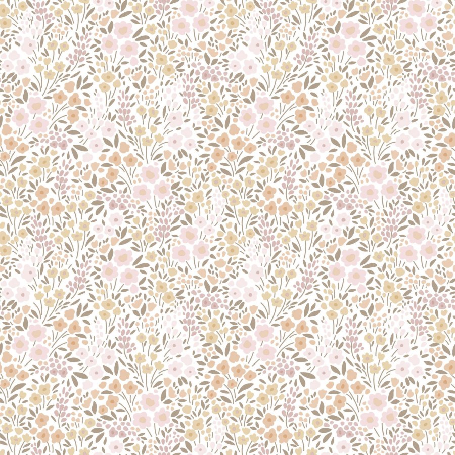 Dětská květinová vliesová tapeta na zeď, 139533, To the Moon and Back, Esta Home - Vliesové tapety