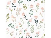 Květinová vliesová tapeta na zeď, 139339, To the Moon and Back, Esta Home