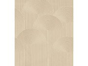 3D Geometrická vliesová fototapeta na zeď, béžová, 159382, Bloom, Esta Home