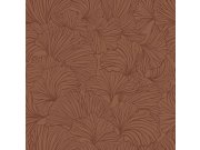 Vliesová tapeta na zeď, listy, hnědá, 139617, Bloom, Esta Home