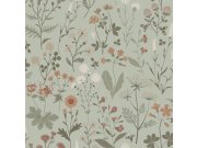 Tapety Yara Esta Home - Květinová vliesová tapeta na zeď, zelená, 139598, Bloom, Esta Home Květinová vliesová tapeta na zeď, zelená, 139598, Bloom, Esta Home