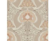 Květinová vliesová tapeta na zeď, béžová, 139569, Bloom, Esta Home Tapety Yara - Esta Home