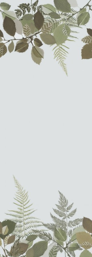 Vliesová obrazová tapeta Les, listy 159050, 100 x 279 cm, Forest Friends, Esta - Vliesové tapety