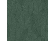 Vliesová tapeta na zeď, listy, zelená, 139449, Bloom, Esta Home Tapety Yara - Esta Home