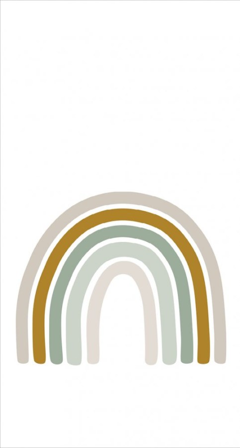 Dětská vliesová obrazová tapeta Duha 159054, 150 x 279 cm, Forest Friends, Esta - Vliesové tapety