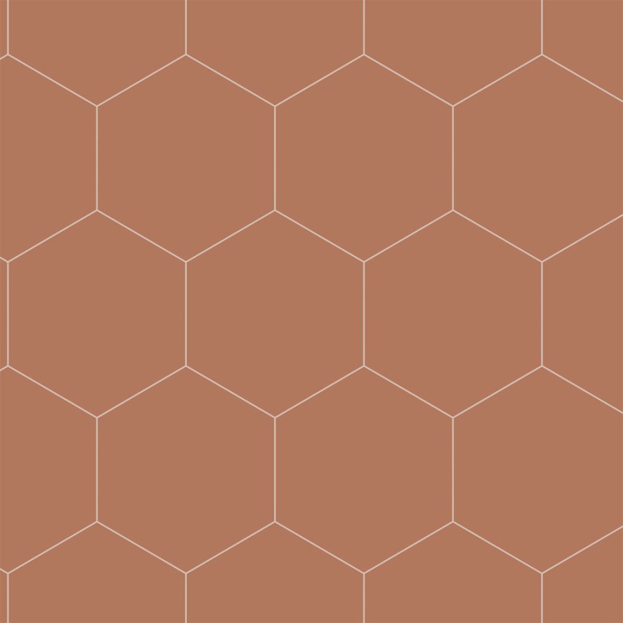 Geometrická vliesová tapeta na zeď, hnědá, 139376 Bloom, Esta Home - Vliesové tapety