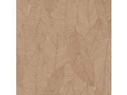 Vliesová tapeta na zeď, listy, hnědá, 139353, Bloom, Esta Home Tapety Yara - Esta Home