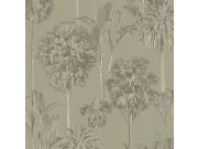 Šedá vliesová tapeta na zeď Oáza, palmy 317324, Oasis, Eijffinger