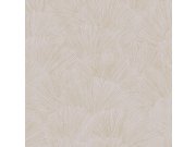 Vliesová tapeta na zeď, Listy, lila / zlatá 317331, Oasis, Eijffinger