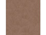 Hnědá vliesová tapeta na zeď, Listy 317332, Oasis, Eijffinger Tapety Yara - Eijffinger