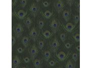 Tapety Yara Origin - Vliesová tapeta na zeď zelená s pavími pery 347765, Luxury Skins, Origin Vliesová tapeta na zeď zelená s pavími pery 347765, Luxury Skins, Origin