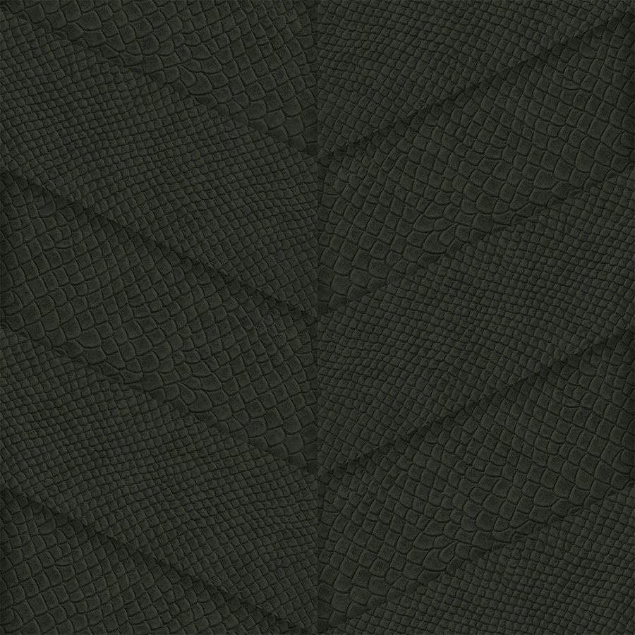 Tmavě zelená vliesová tapeta, parketový vzor kůže 347796, Luxury Skins, Origin - Vliesové tapety