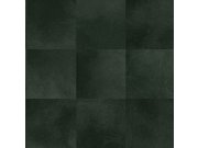 Tmavě zelená vliesová tapeta, čtvercový vzor imitace kožešiny 347799, Luxury Skins, Origin