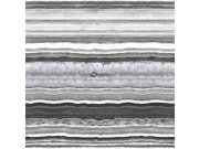 Šedočerná mramorovaná vliesová tapeta na zeď 337238, Matières - Stone, Origin