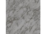 Stříbrná vliesová tapeta na zeď, imitace mramoru 347391, Matières - Stone, Origin