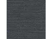 Vliesová tapeta, imitace černostříbrného kamenného obkladu 347572, Matières - Stone, Origin