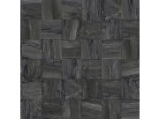 Šedočerná vliesová tapeta Dřevo, imitace dřevěného obložení 347520, Matières - Wood, Origin