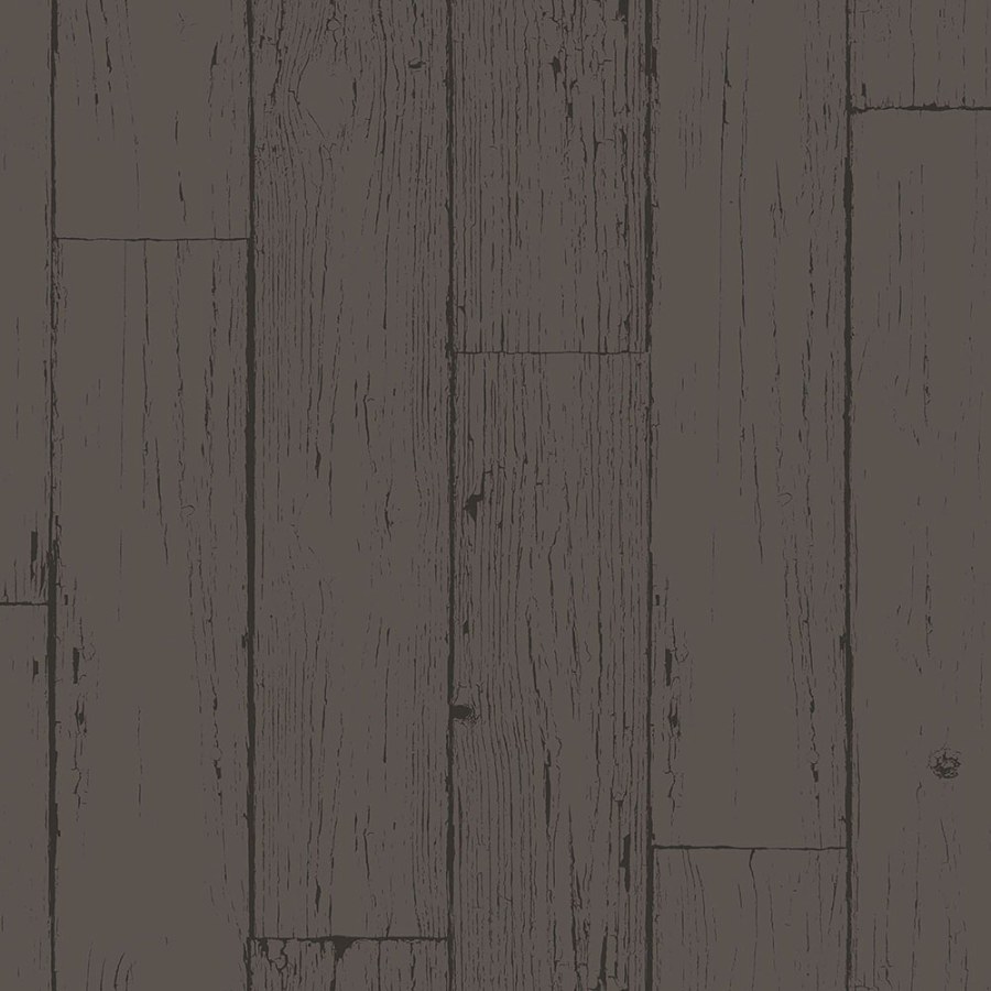 Metalická černostříbrná vliesová tapeta na zeď, imitace dřeva, palubek 347552, Matières - Wood, Origin - Vliesové tapety