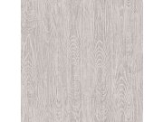 Metalická stříbrná /šedobéžová vliesová tapeta na zeď, imitace dřeva 347555, Matières - Wood, Origin