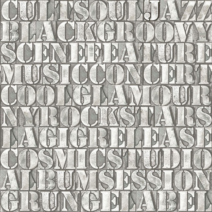 Tapety Yara - Tapety dle materiálu - Vliesové tapety - Šedozelená metalická vliesová tapeta, imitace kovových desek s nápisy 347593, Matières - Metal, Origin Šedozelená metalická vliesová tapeta, imitace kovových desek s nápisy 347593, Matières - Metal, Origin - Vliesové tapety