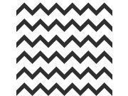 Tapety Yara Tapety na zeď - Vliesová tapeta na zeď, černobílý cikcak vzor 139115, Black & White, Esta Vliesová tapeta na zeď, černobílý cikcak vzor 139115, Black & White, Esta
