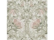 Secesní vliesová květinová tapeta na zeď, 139418, Vintage Flowers, Esta Home