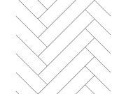 Bílá vliesová tapeta s parketovým vzorem 139219, Art Deco, Esta Tapety Yara - Esta Home