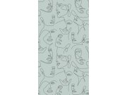 Tapety Yara Tapety dle materiálu Vliesové tapety - Vliesová grafická obrazová tapeta Tváře, obličeje 158957, 1,5 x 2,79 m, Art Deco, Esta Vliesová grafická obrazová tapeta Tváře, obličeje 158957, 1,5 x 2,79 m, Art Deco, Esta