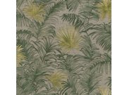 Vliesová tapeta na zeď, látková textura, palmové listy 45204, Feeling, Emiliana