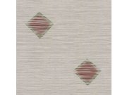 Vliesová tapeta látková textura, geometrický vzor 45210, Feeling, Emiliana