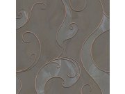 Tapety Yara Tapety dle materiálu Vliesové tapety - Hnědá vliesová tapeta s ornamentálním vzorem 45214, Feeling, Emiliana Hnědá vliesová tapeta s ornamentálním vzorem 45214, Feeling, Emiliana