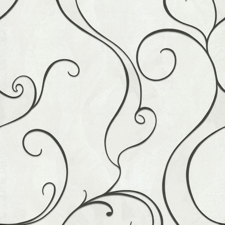 Bílá / perlová vliesová tapeta s ornamenty 45216, Feeling, Emiliana - Vliesové tapety