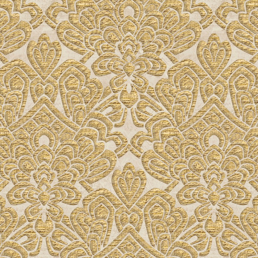 Luxusní zlato-béžová zámecká vliesová tapeta na zeď, Z18931, Trussardi 7, Zambaiti Parati - Vliesové tapety