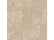 Luxusní šedo-béžová vliesová tapeta s listy, Z18924, Trussardi 7, Zambaiti Parati