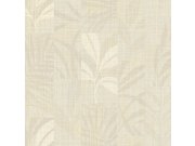 Luxusní krémová vliesová tapeta s listy, Z18917, Trussardi 7, Zambaiti Parati