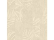 Luxusní béžová vliesová tapeta s listy, Z18915, Trussardi 7, Zambaiti Parati