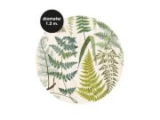Samolepící kruhová obrazová tapeta s kapradinami, 309115, 120cm, Wallpower Favorites, Eijffinger