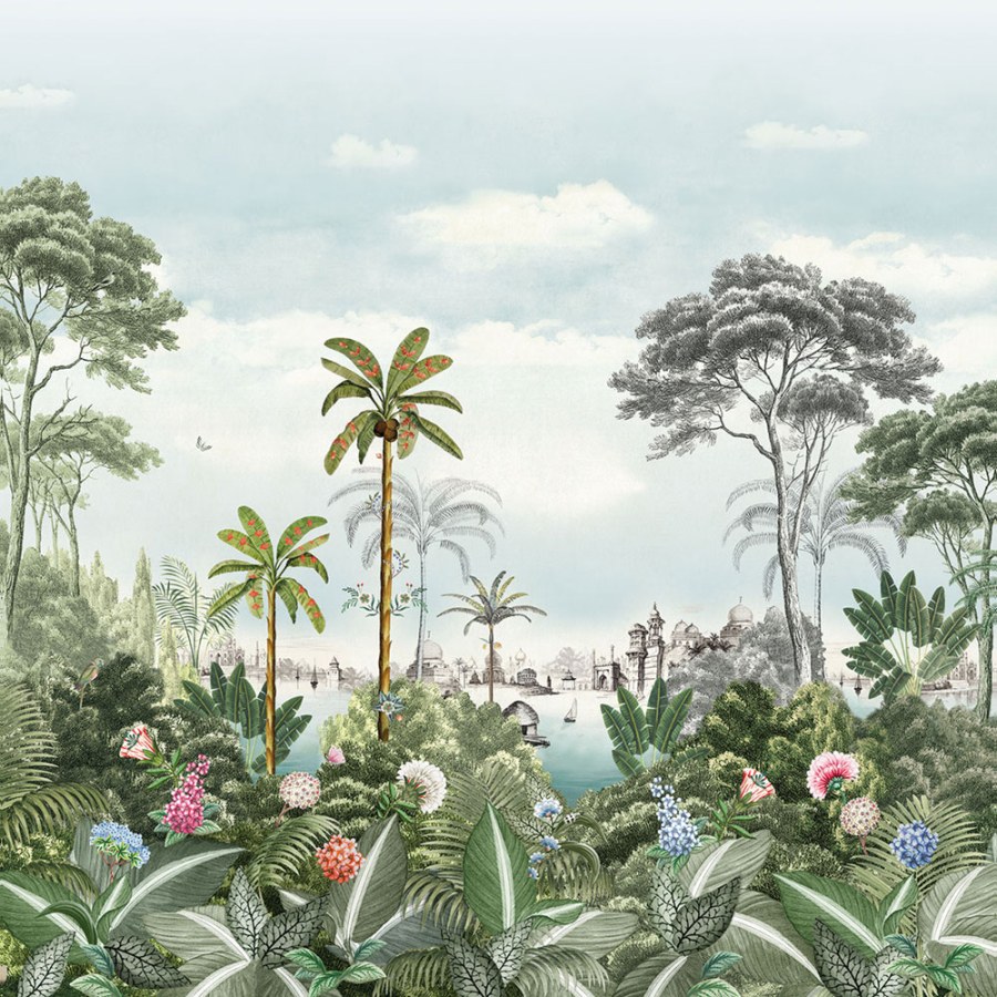 Vliesová obrazová tapeta Džungle 309132, 279x280cm, Wallpower Favorites, Eijffinger - Tapety na zeď