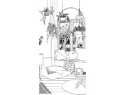 Vliesová obrazová tapeta 158814, 1,395 x 2,79 m, FAB, Esta