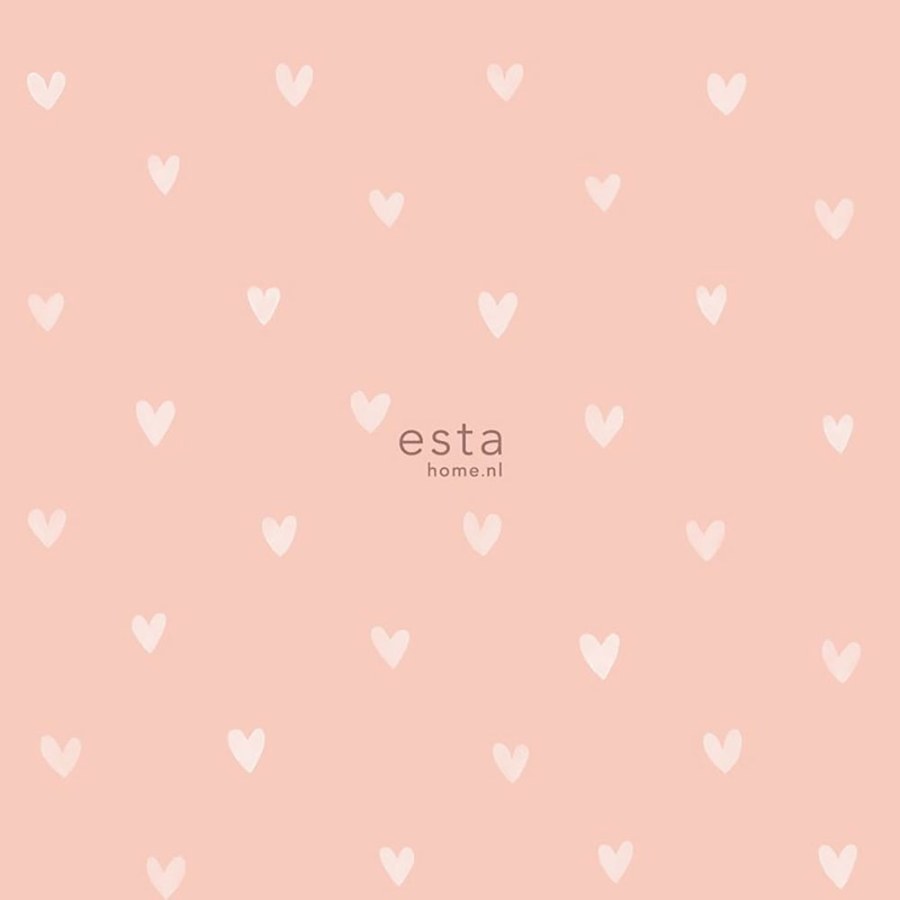 Vliesová tapeta 128831, Srdíčka, FAB, Esta - Tapety na zeď