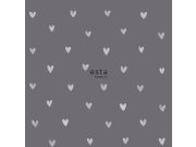 Tapety Yara Tapety dle materiálu Vliesové tapety - Vliesová tapeta 128832, Srdíčka, Little Bandits, FAB, Esta Vliesová tapeta 128832, Srdíčka, Little Bandits, FAB, Esta