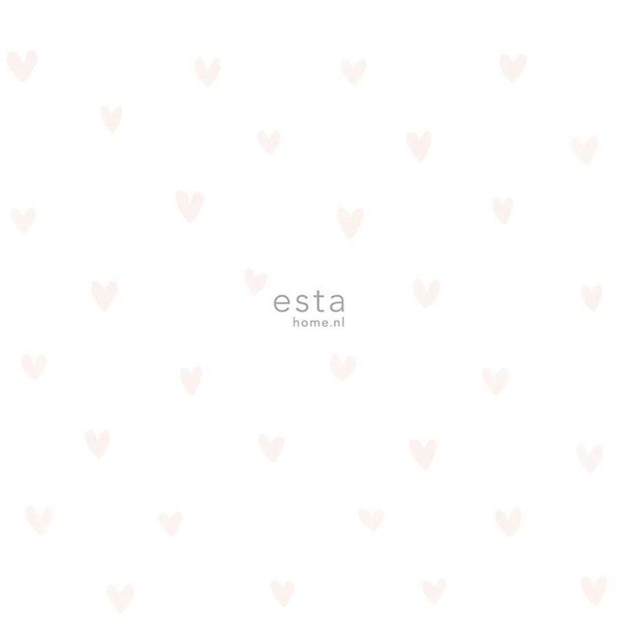 Vliesová tapeta na zeď 138864, Srdíčka, Little Bandits, FAB, Esta - Vliesové tapety