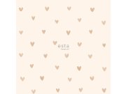 Vliesová tapeta na zeď 138865, Srdíčka, FAB, Esta