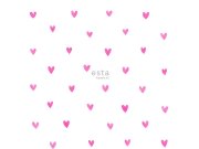 Vliesová tapeta na zeď 138866, Srdíčka, FAB, Esta