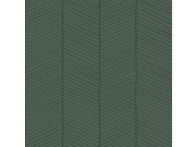 Geometrická vliesová tapeta na zeď, zelená, 139307, Bloom, Esta Home