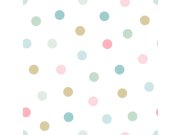 Dětská vliesová tapeta 139041, Puntíky, Let's play, Esta