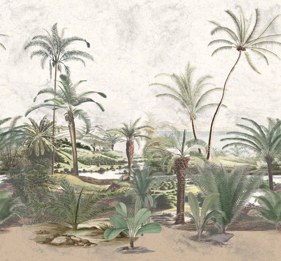 Vinylová obrazová tapeta 200351DX, Fern 300 x 280 cm, Panthera, BN Walls - Tapety na zeď