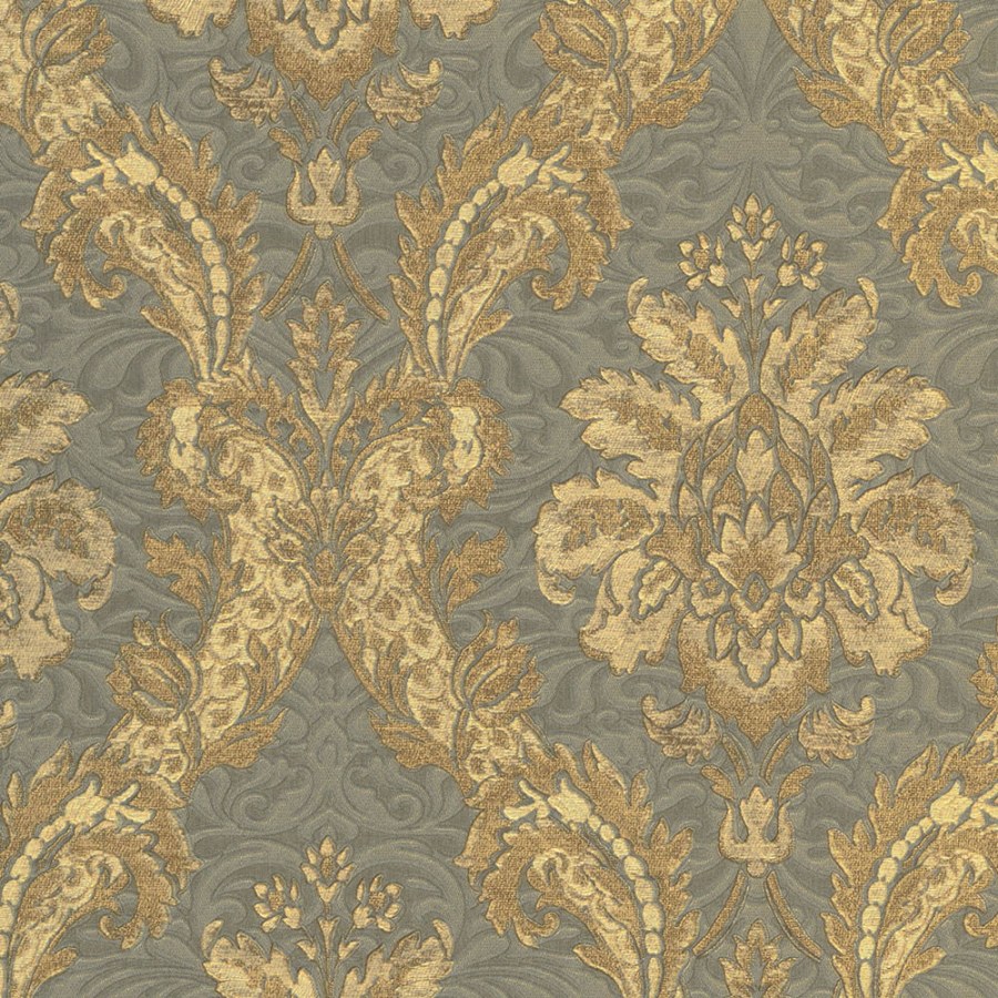 Tapety Yara - Tapety na zeď - Luxusní vliesová tapeta na zeď 68608, Zámecký damaškový vzor, Damascus, Limonta Luxusní vliesová tapeta na zeď 68608, Zámecký damaškový vzor, Damascus, Limonta - Tapety na zeď